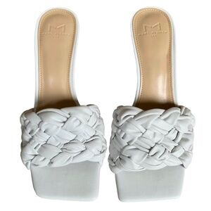 Marc Fisher Braided Draya Leather Sandals